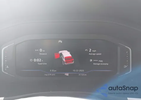 2022 Volkswagen Atlas Cross Sport 3.6L V6 Sel Premium R-Line из США, поврежденный, VIN 1V2FE2CA8NC217313